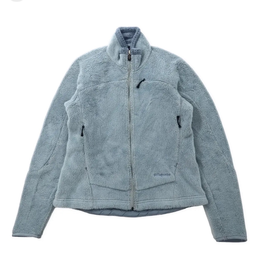 PATAGONIA USA MADE Regulator R4 FLEECE Jacket Women’s M Blue Polyester